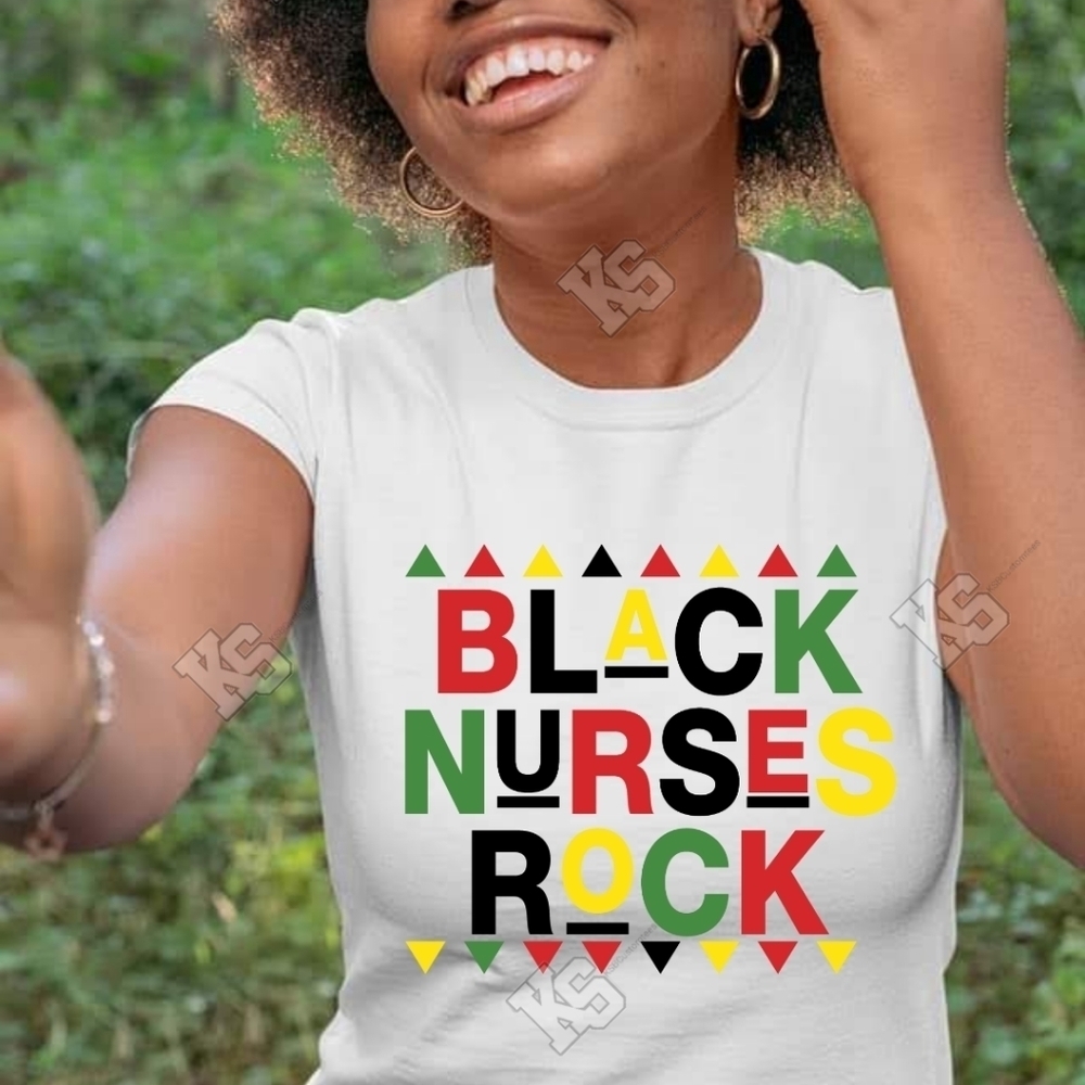 Black‎ Nurses Rock Tee